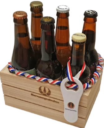 Bierpakket met 6 Nederlandse streekbieren | Kadopakket